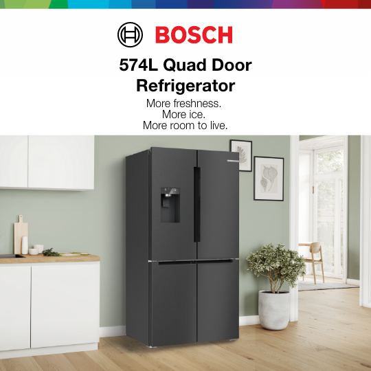 BOSCH10626 - QUAD DOOR FRIDGE 5TH TILE