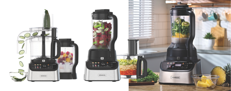 The Kenwood Multi Pro One Touch Food Processor and Blender Silver
