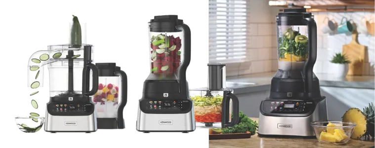 The Kenwood Multi Pro One Touch Food Processor and Blender Silver