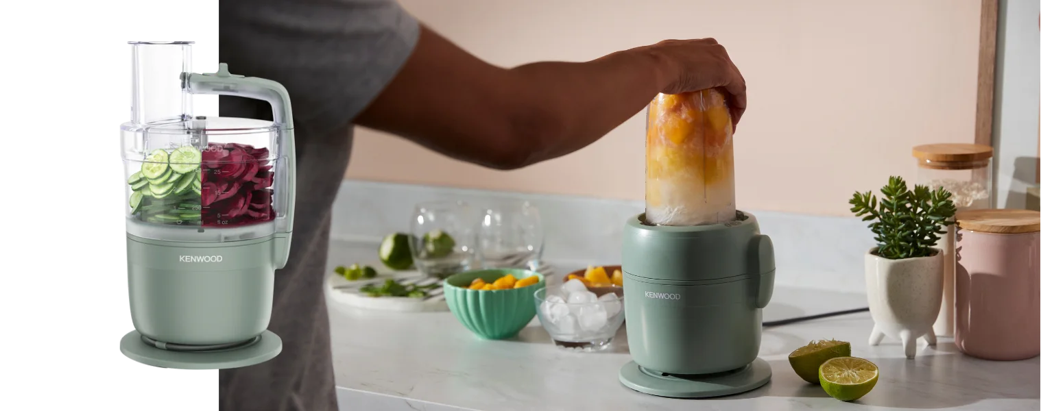 Kenwood MultiPro Go Blend Food Processor And Blender Eucalyptus Green