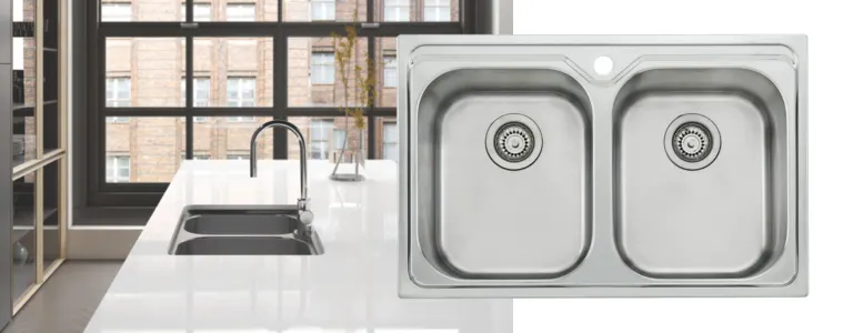 Oliveri Diaz Universal Double Bowl Sink