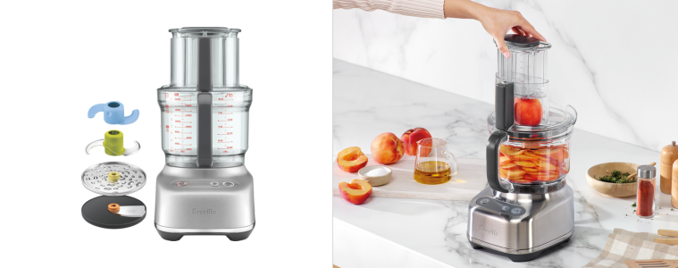 Lifestyle and product image of Breville Food processor