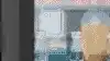Lifestyle image of an LG Slim InstaView French Door Fridge
