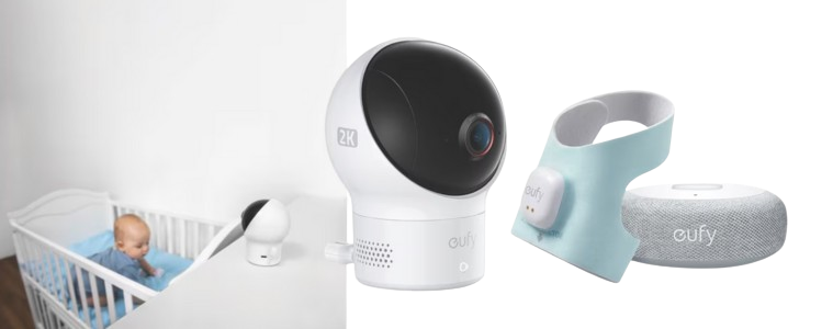 Product image of the eufy S340 Baby Smart Sock with 2K Camera