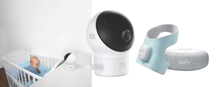 Product image of the eufy S340 Baby Smart Sock with 2K Camera