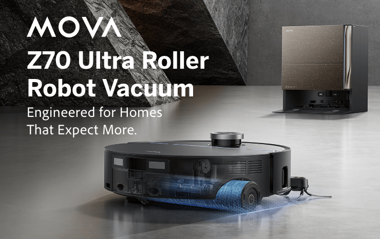 MOVA Z70 Ultra Roller Robot Vacuum