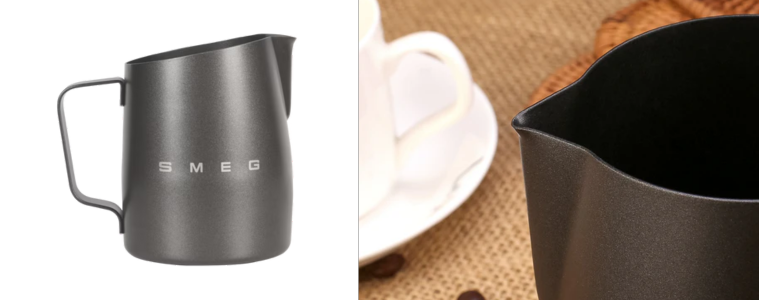 Smeg 600ML Milk Jug - Black