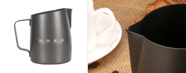 Smeg 600ML Milk Jug - Black