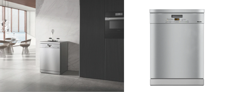 image of Miele 60cm Freestanding Dishwasher CleanSteel