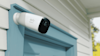 A eufy security camera mounted outside