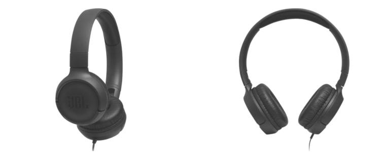 Product image of the JBL Tune 500 Wired On Ear Headphones