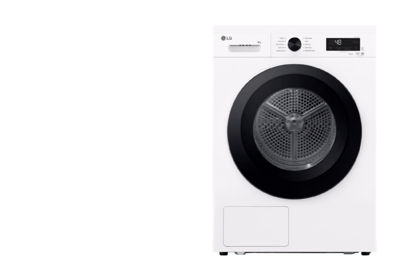 LG 8kg Series 1 Heat Pump Dryer