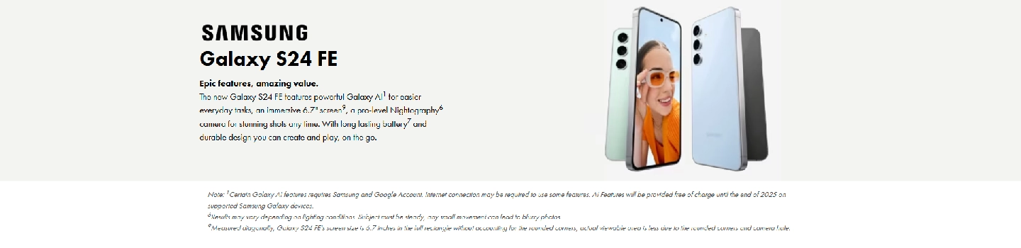 Samsung Galaxy FE - Hero