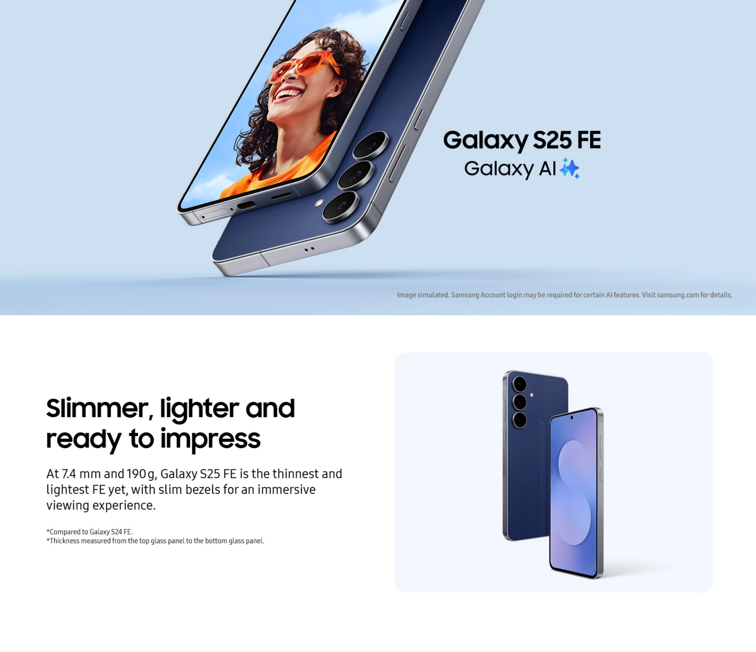 Samsung Galaxy FE - Hero