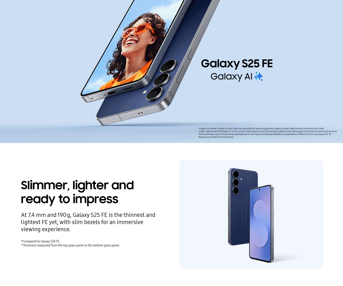 Samsung Galaxy FE - Hero