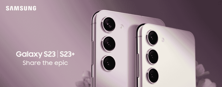 a girl using her Samsung Galaxy S23 phone at a concert