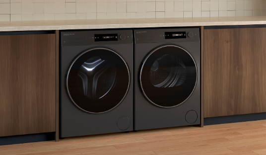 Fisher & Paykel 10kg Series 7 Contemporary Front Loader Washer FlexiDose and 10kg Series 7 Contemporary Heat Pump Dryer image