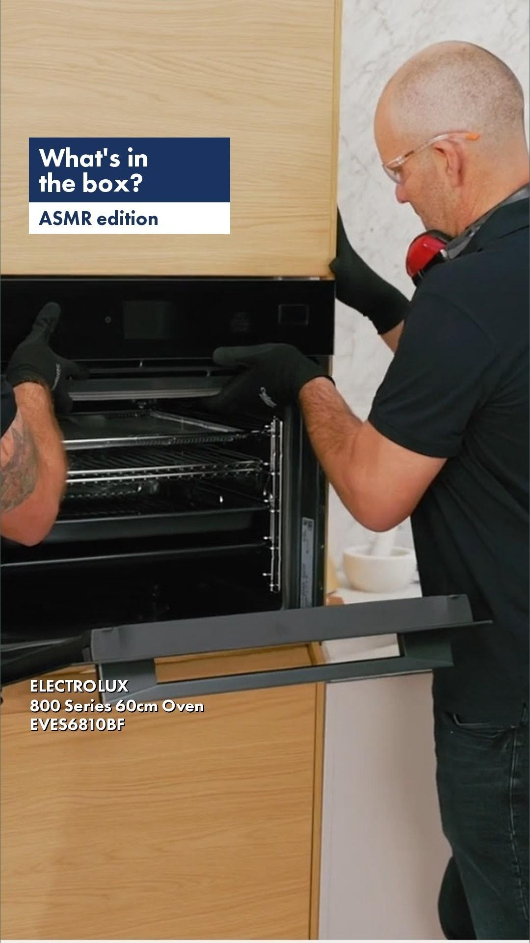 Electrolux Oven unboxing - ASMR edition