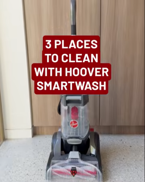 3 places to clean with a hoover smartwash essentials carpet washer video