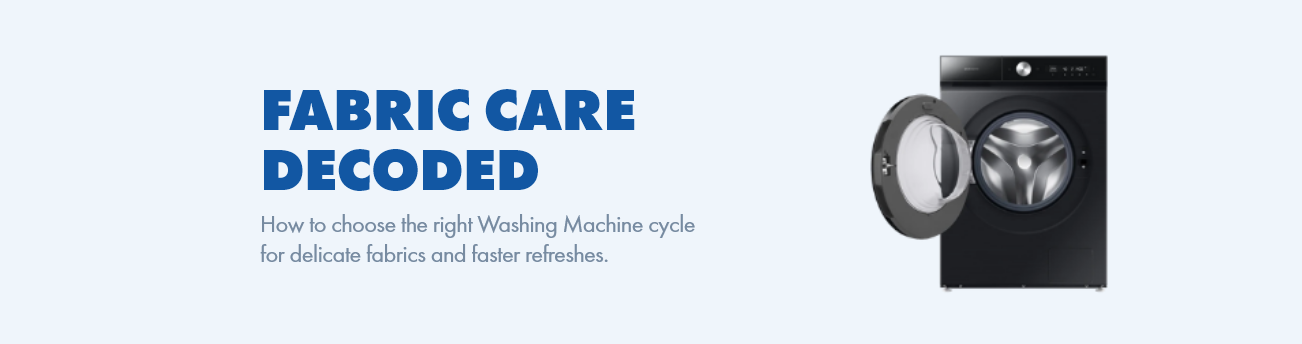 Fabric care decoded