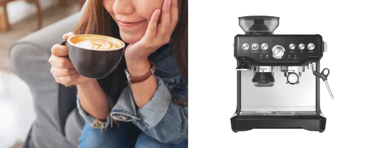 Breville Barista Express in Salted Liquorice