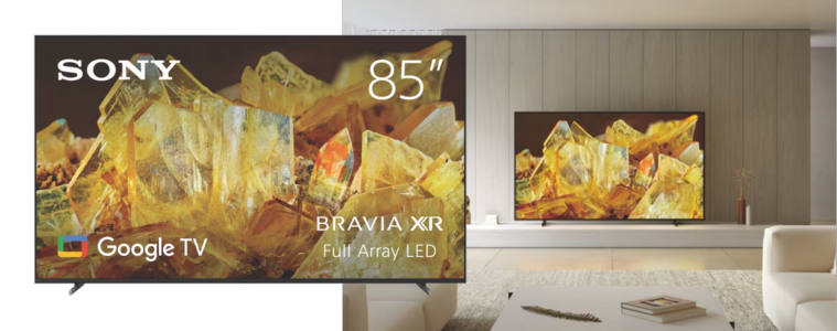 Product image of the Sony 85 X90L 4K BRAVIA XR Full Array LED Google TV 23