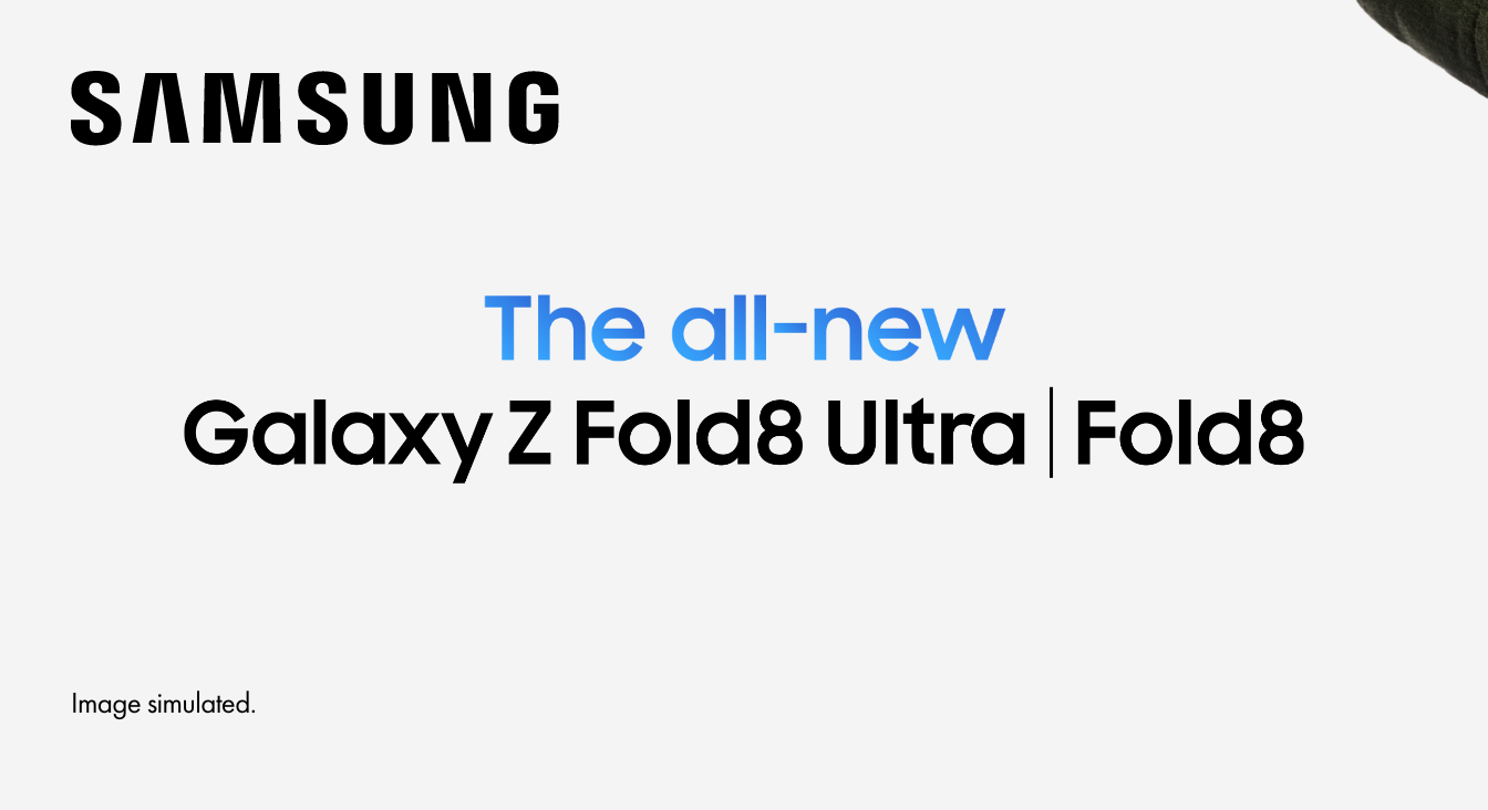 The all-new Galaxy Z Fold8 Ultra & Fold8