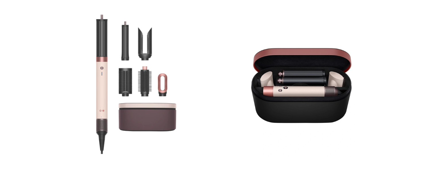 Dyson festive Blue Blush Hair Care Range