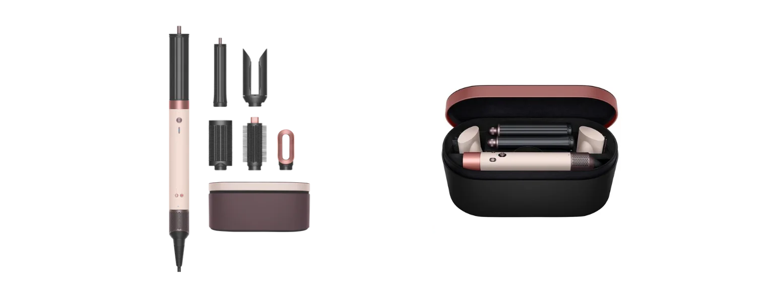 Dyson festive Blue Blush Hair Care Range