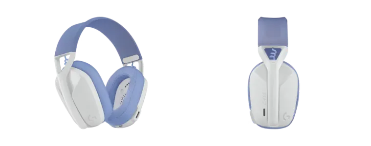 Product image of the Logitech G435 Wireless Gaming Headset (White)