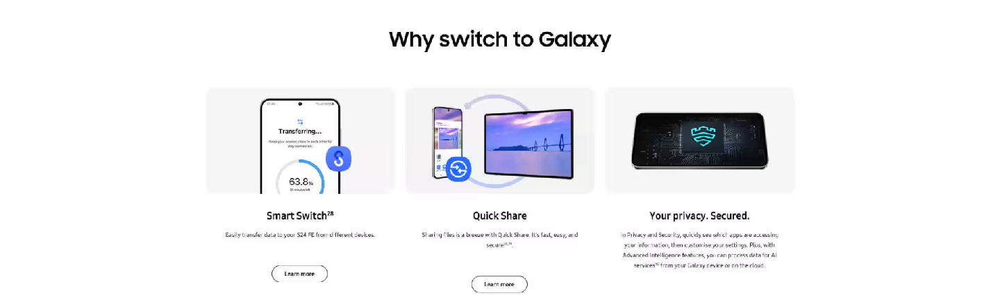 Samsung Galaxy FE - Section 14