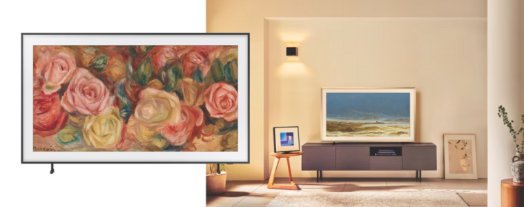 Product image of the Samsung 75" The Frame 4K QLED Smart TV 24