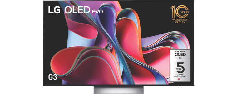 Product image of the LG 77 G3 4K OLED EVO Smart TV