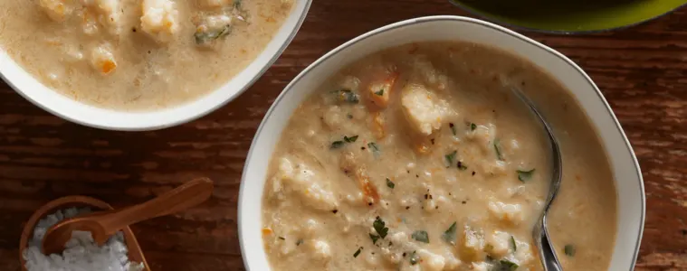 Creamy Roasted Cauliflower Soup