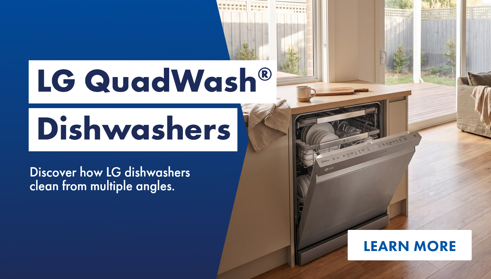 Discover LG Dishwashers