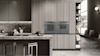 Sleek and subtle, a smeg Linea range kitchen.