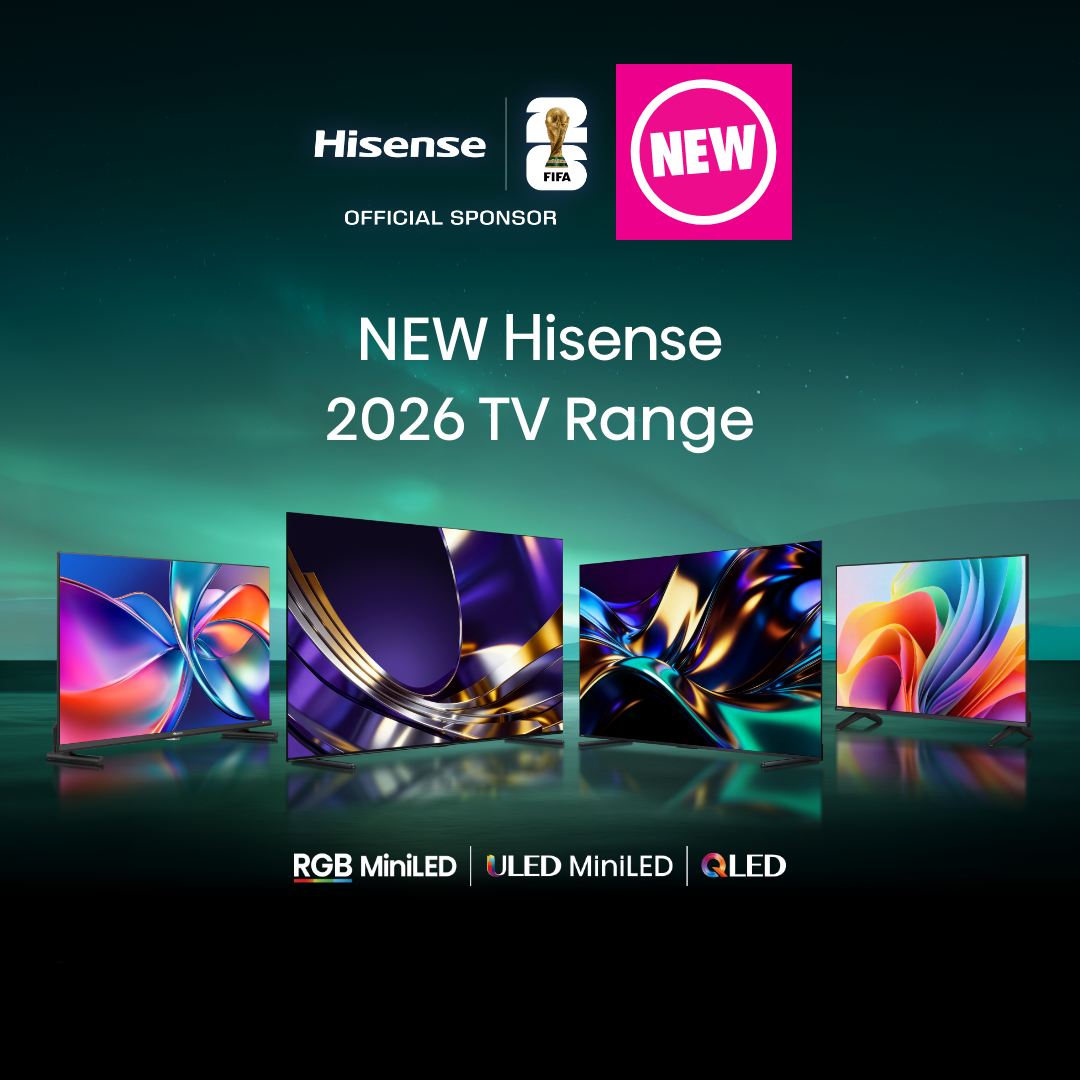 FY26 WK43 HISEN10437 NEW Hisense 2026 TV Range - Category Marketing Tile