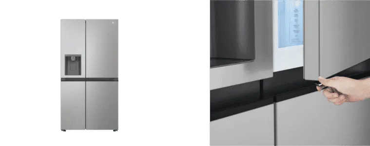 Product image of the LG 635L Side By Side Refrigerator