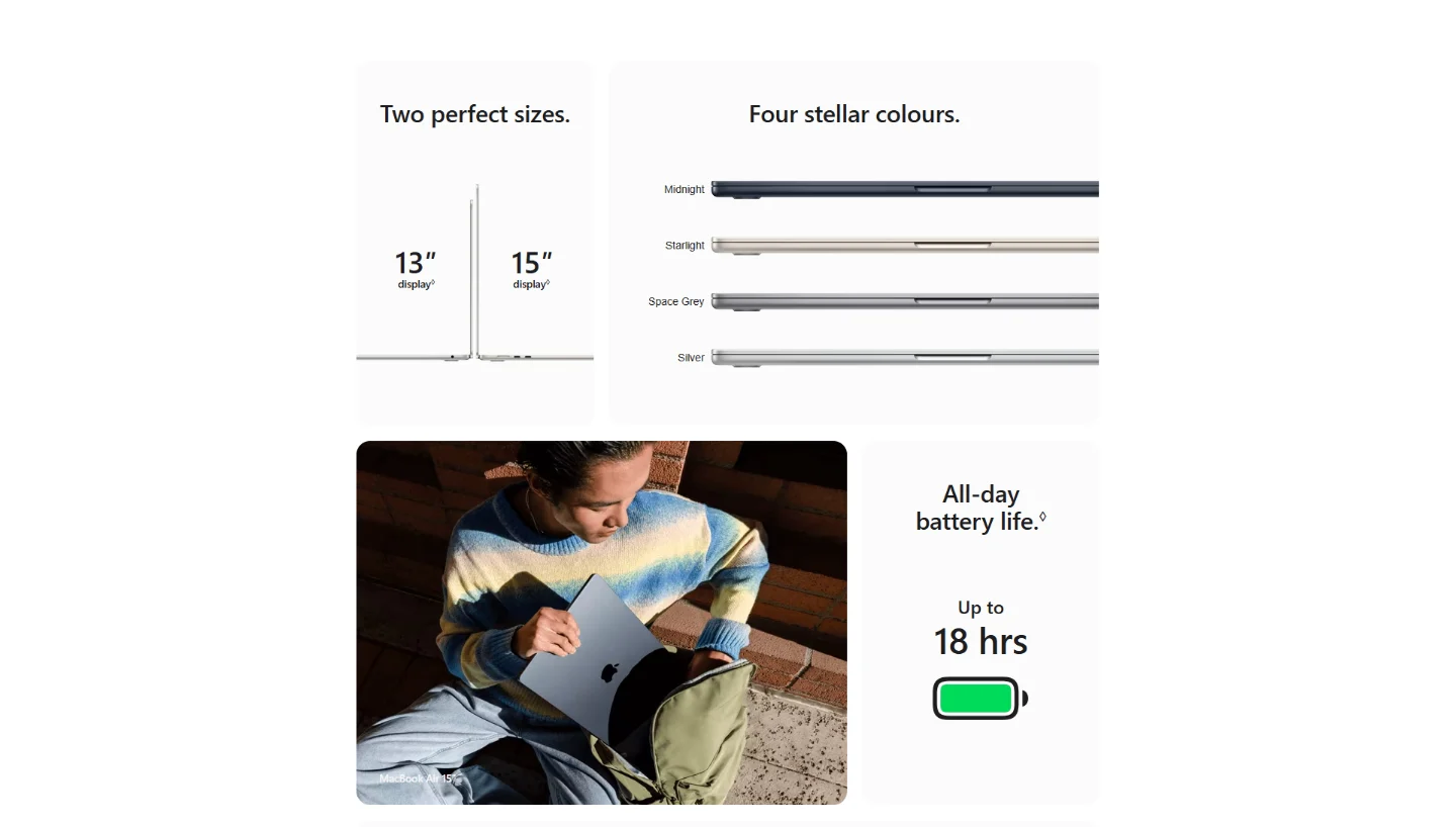 Apple Macbook Air Section 1