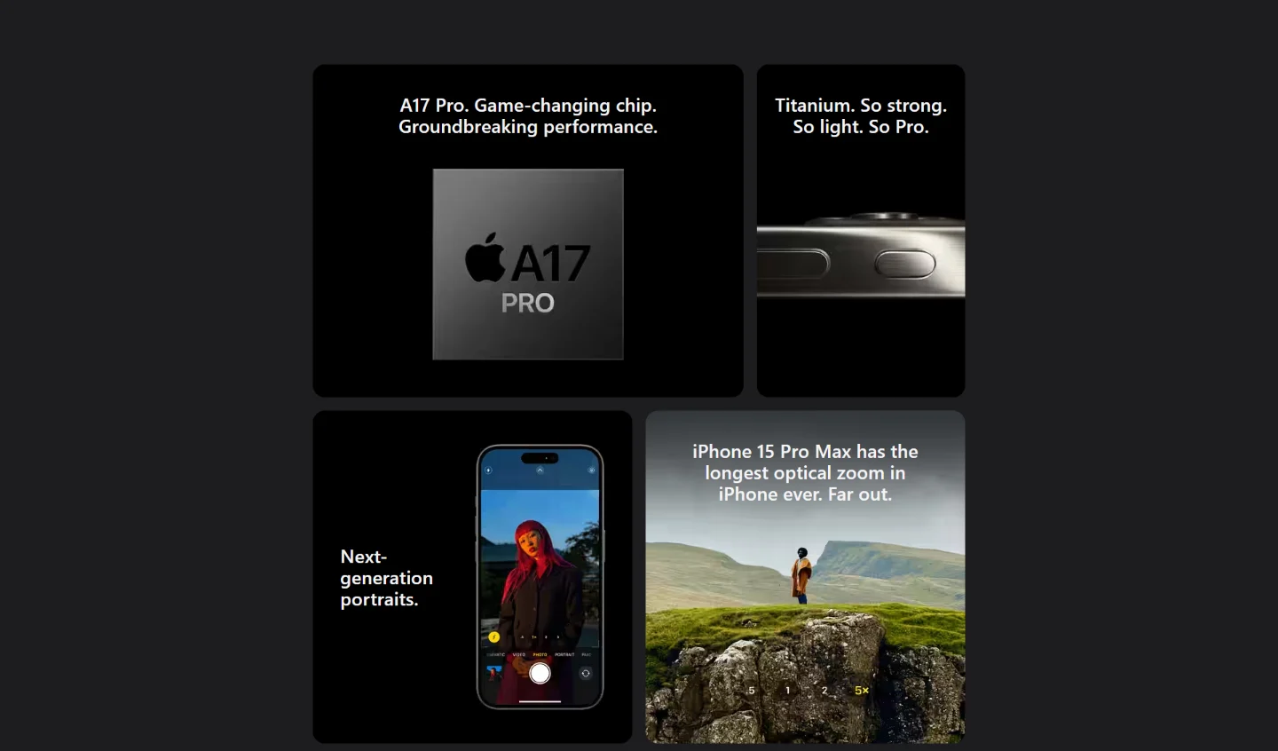 iPhone 15 Pro - Section 1