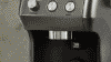 A breville coffee grinder in a modern home