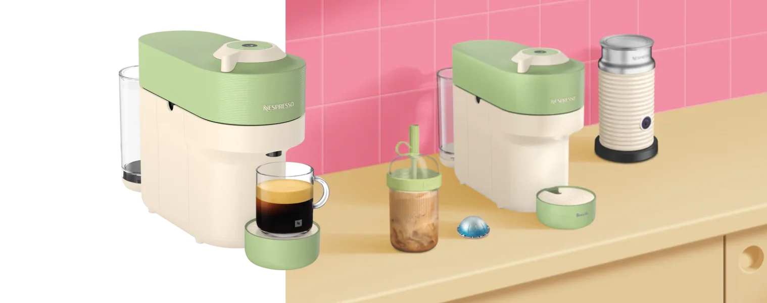 Nespresso Vertuo Pop Pistachio Value Bundle Pack