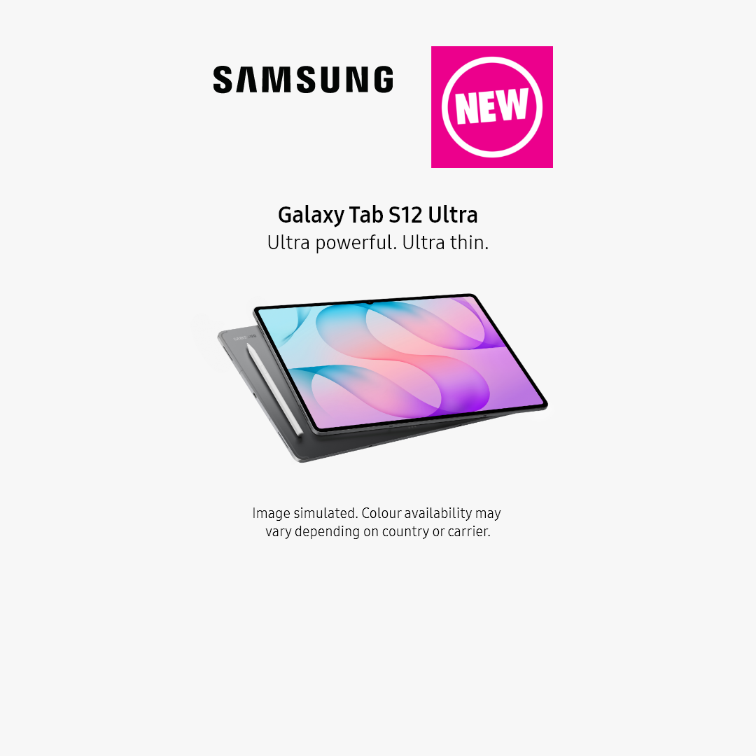 SAMSU64299_Galaxy Tab S12 Ultra 5th Tile SHOP NOW (ends 28.10)