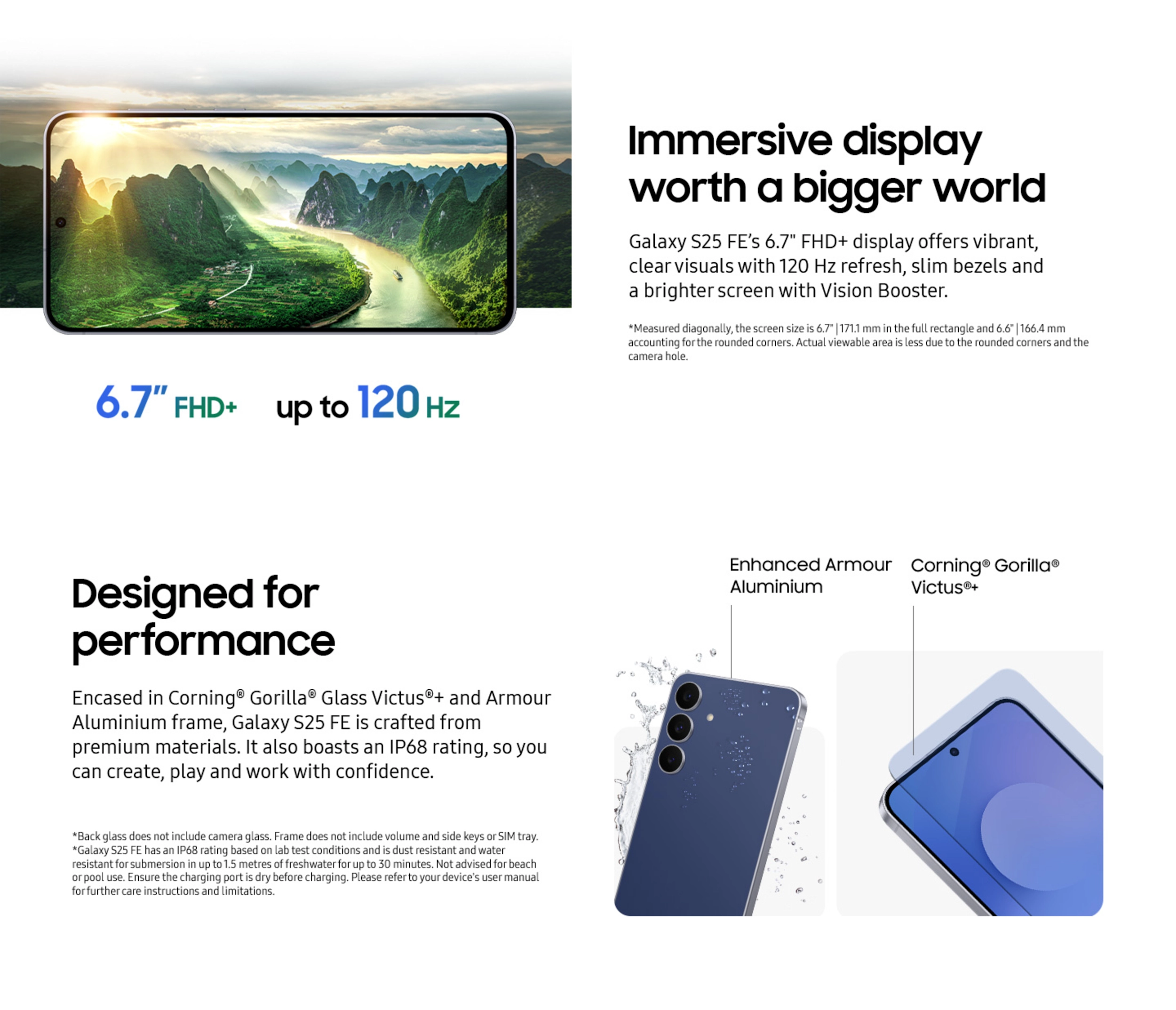 Samsung Galaxy FE - Section 6