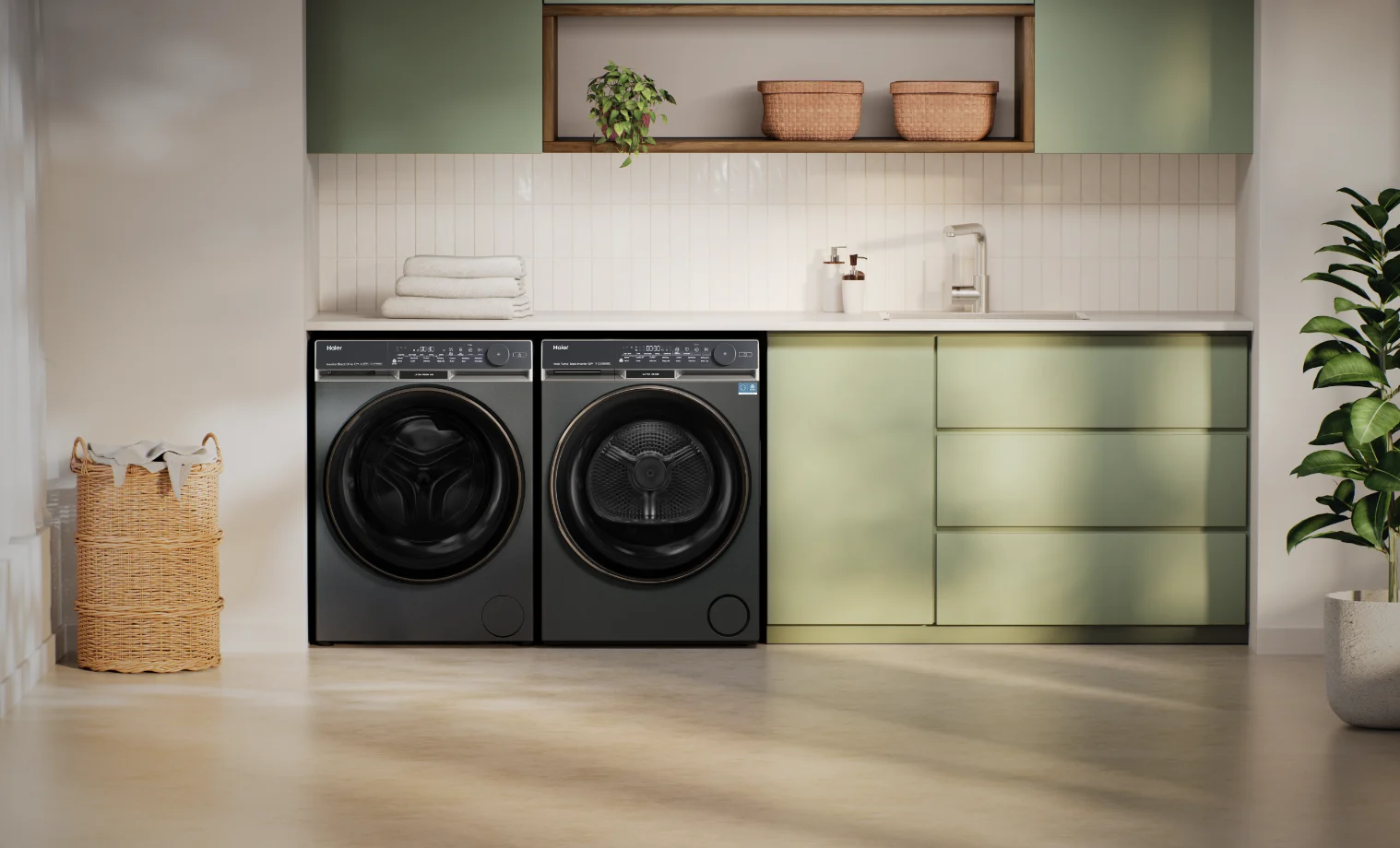 haier H500 Series washer and dryer