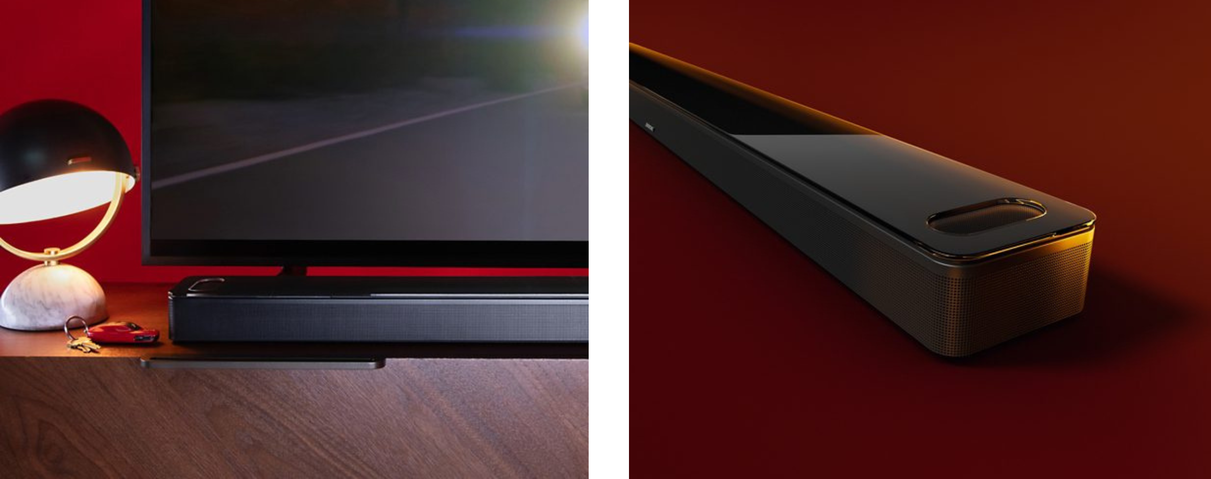 Lifestyle images of the Bose Smart Ultra Soundbar