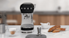 Smeg retro espresso machine in black