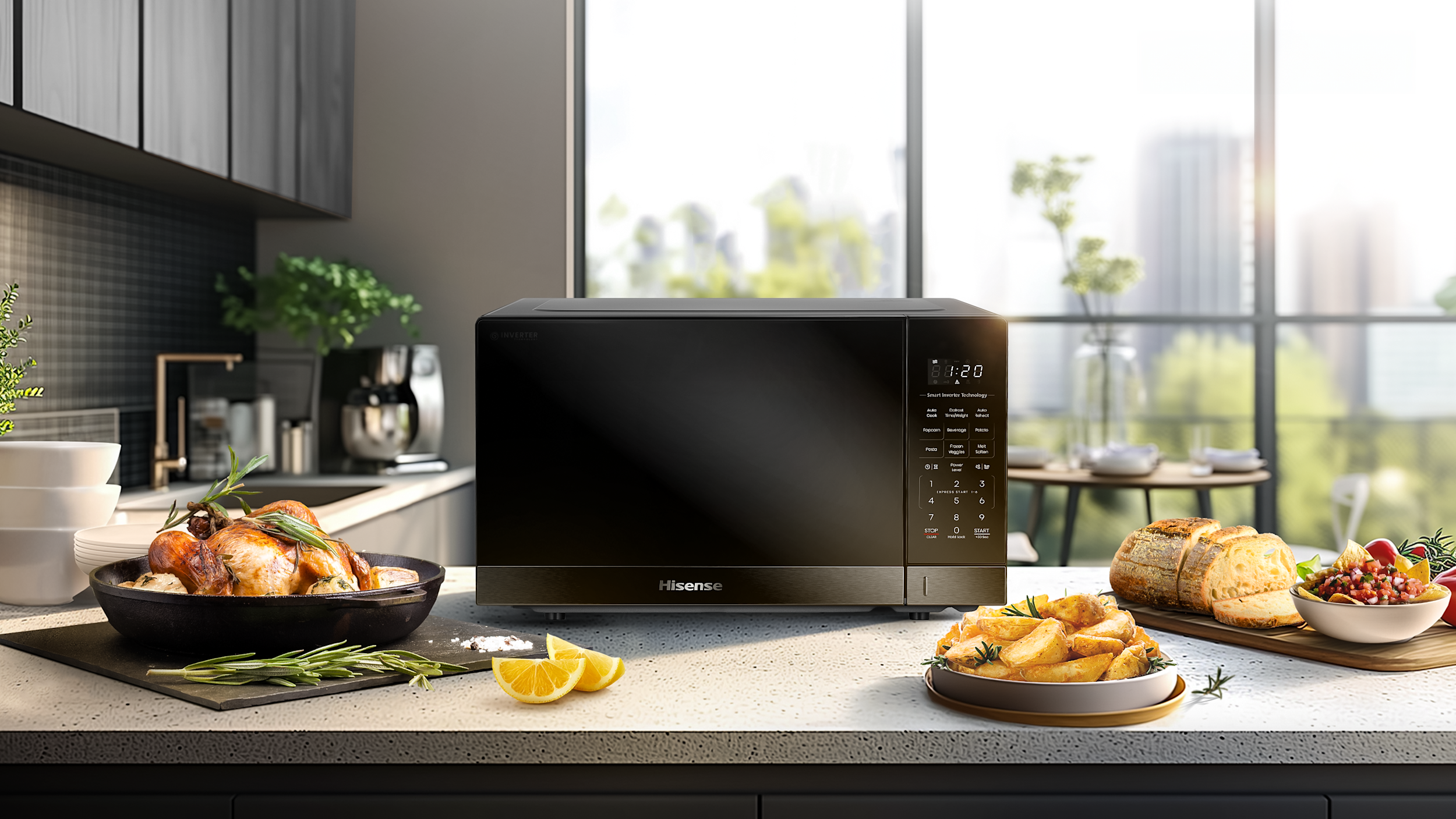 Hisense microwave