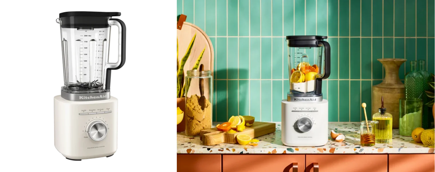 KitchenAid Pure Power Blender Porcelain White