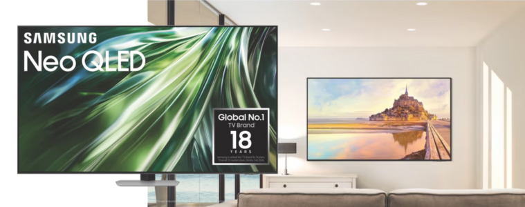 Product image of the Samsung 85 QN90D 4K Neo QLED Smart TV 24